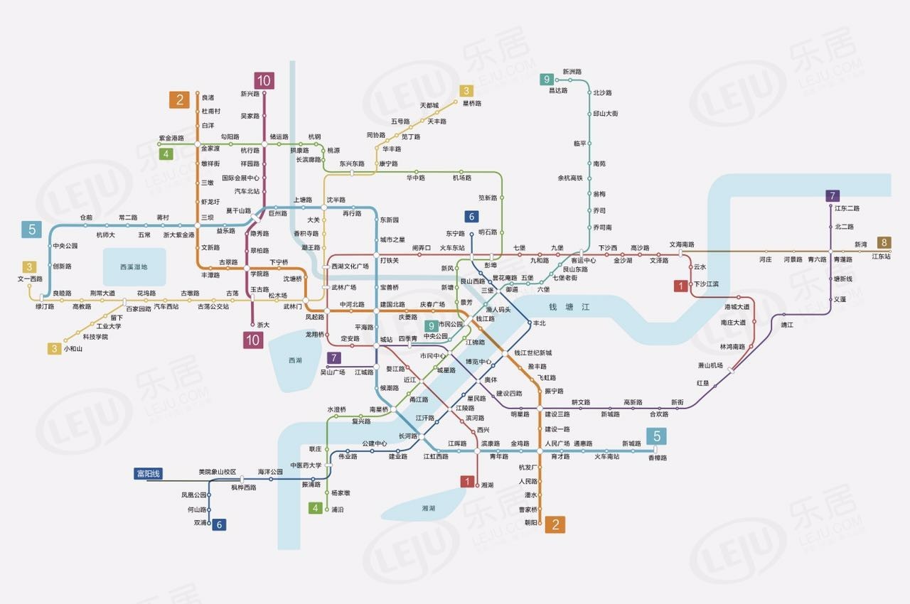 杭州最新地铁线路图，驾驭城市脉络，感受变化带来的自信与成就